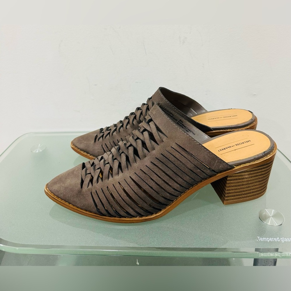 Melrose And Market All Manmade Material Shoes Sandals‎ Brown Size 8,5